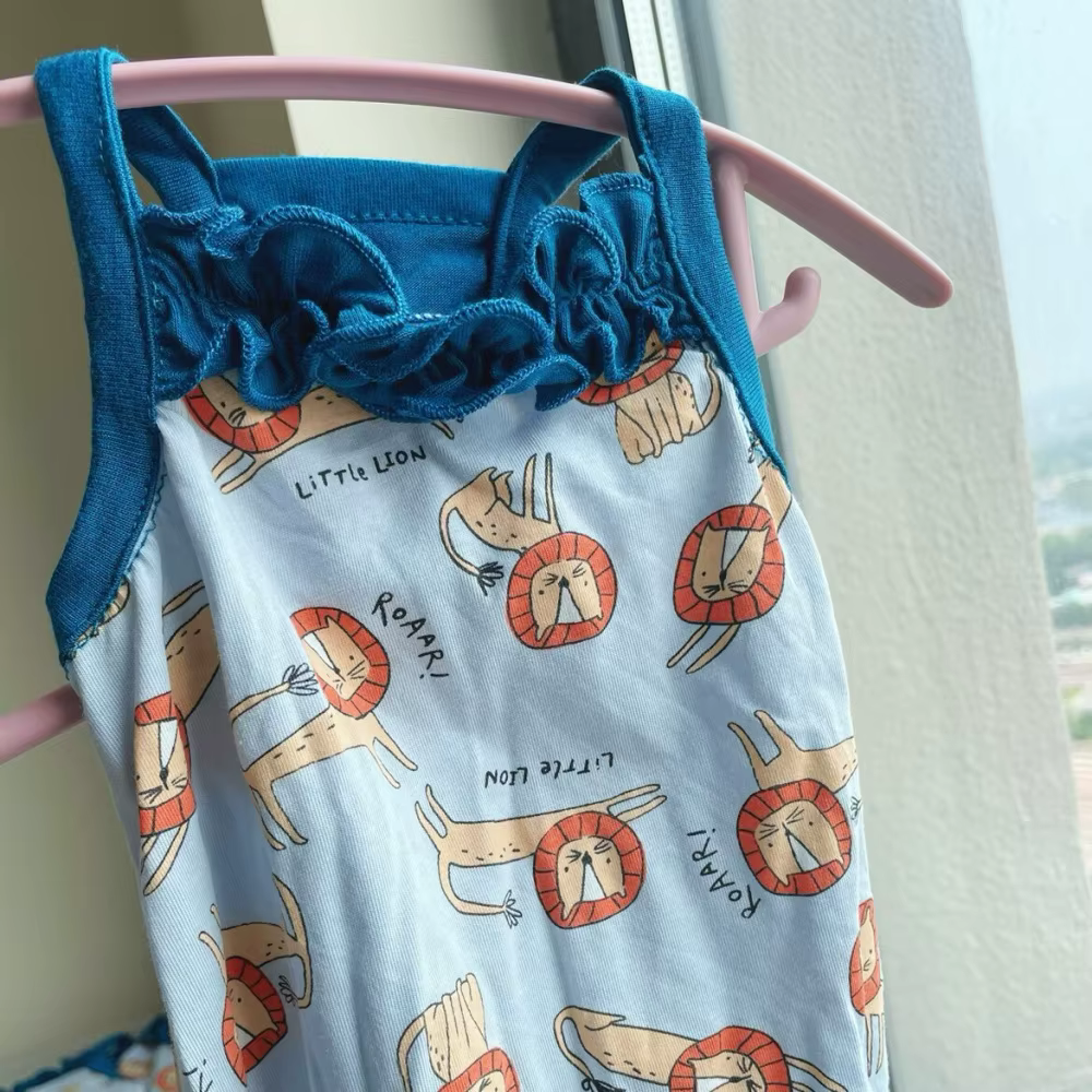 Vestido ligero de algodón para gato Sphynx y Devon Rex en verano - imagen 4