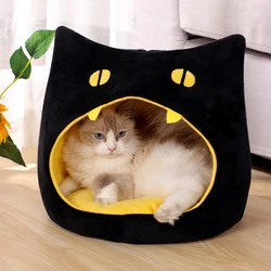 Cama térmica invierno para gatos – Suave y cómoda con borde elevado