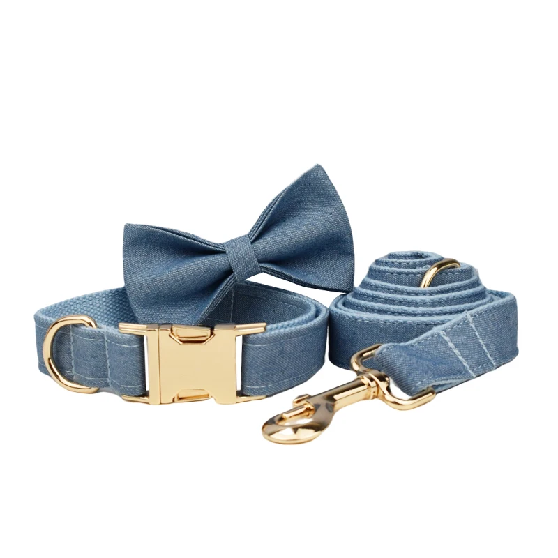 Bow Collar Leash Set