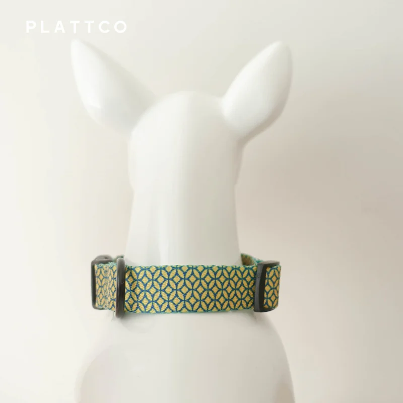 PLATTCO-collar para perros grandes, medianos y pequeños, de diseño único, MONEDAS DE SEGURIDADES con plástico negro más hebilla de aleación de zinc, 5 tamaños PDC30 - imagen 4