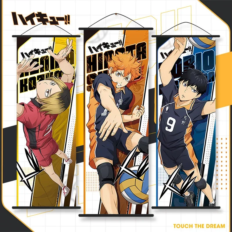 Póster Haikyuu!! Hinata Kageyama Lienzo – Regalo amante gatos