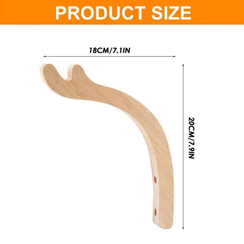 Soporte de madera para colgar plantas, soporte de pared para colgar Macetas - imagen 5