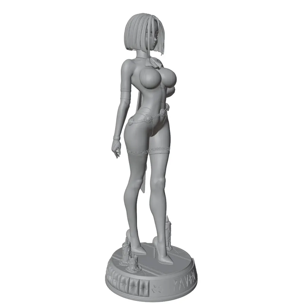 Kit de muñeca gris resina impreso en 3D sin montar ni pintar - imagen 4