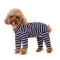 navy pink stripes