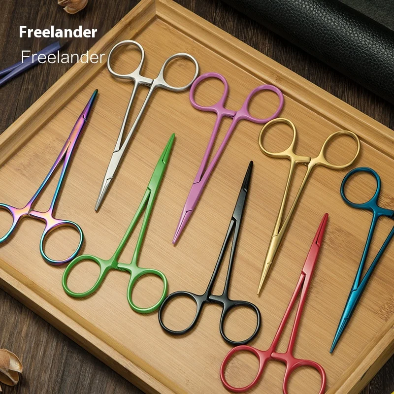 Pinzas hemostáticas para salón de belleza de mascotas, herramientas profesionales para perros, Hospital, gatos, lesiones, hogar, acero inoxidable japonés - imagen 2