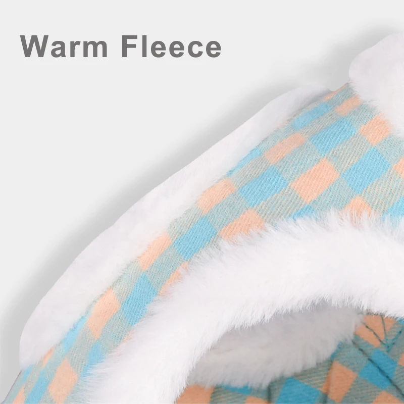 Arnés de piel cálida para perros y mascotas, conjunto de correa, arnés reflectante ajustable para cachorros y gatos, chaleco para perros pequeños Yorkie, invierno - imagen 5