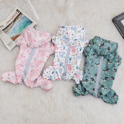 Chubasquero con estampado de dibujos animados para Chihuahua, mono impermeable con gorro para caminar al aire libre para mascotas, perros pequeños, Poncho reflectante ligero para cachorros