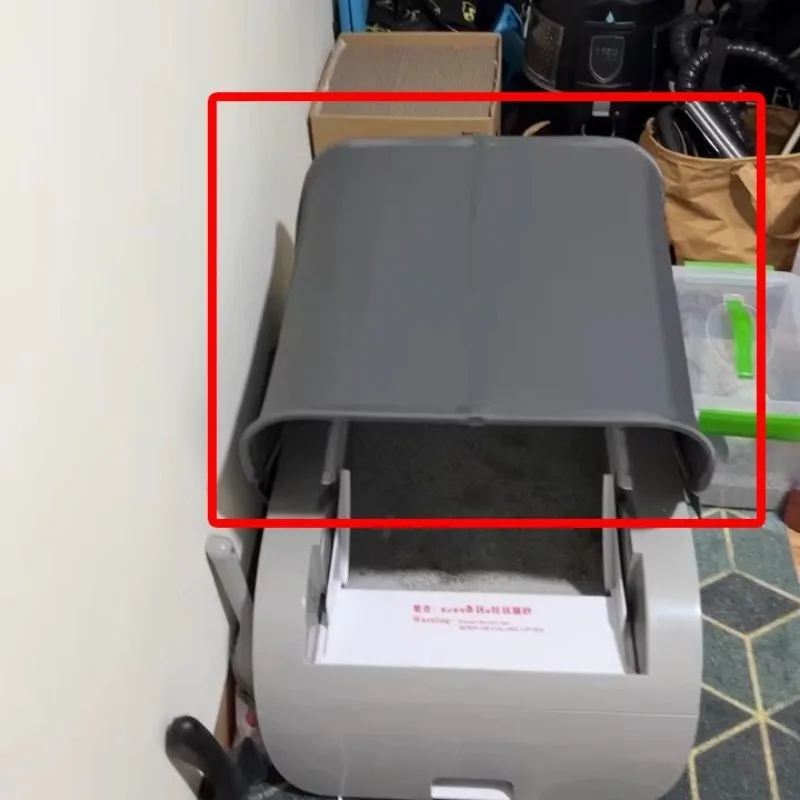 LITTEPETS-inodoro automático para gatos, tienda a prueba de puños, orinales para gatos, capucha a prueba de olores, plegable para evitar salpicaduras del exterior - imagen 2