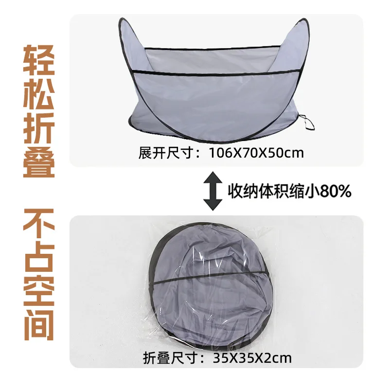 Delantal plegable para esquilado de perros y gatos – Protector hogar - imagen 4