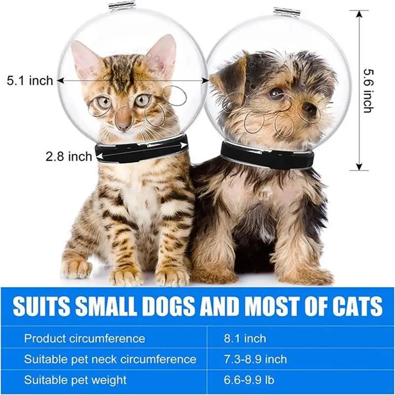 gatos accesorios Bozal para gatos, casco ajustable con capucha transpirable, antimordedura, evita que los perros pequeños muerdan para el cuidado de mascotas pequeñas - imagen 5