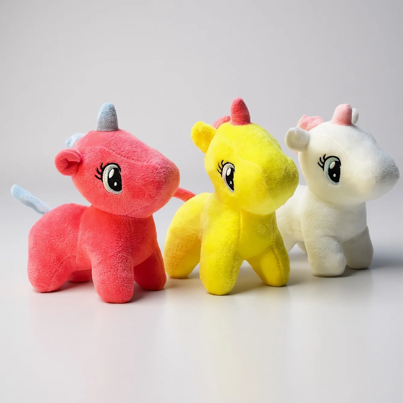 Juguete para perros chirriantes de peluche de unicornio: lindo juguete interactivo relleno para entrenamiento, suministros molares duraderos para mascotas,