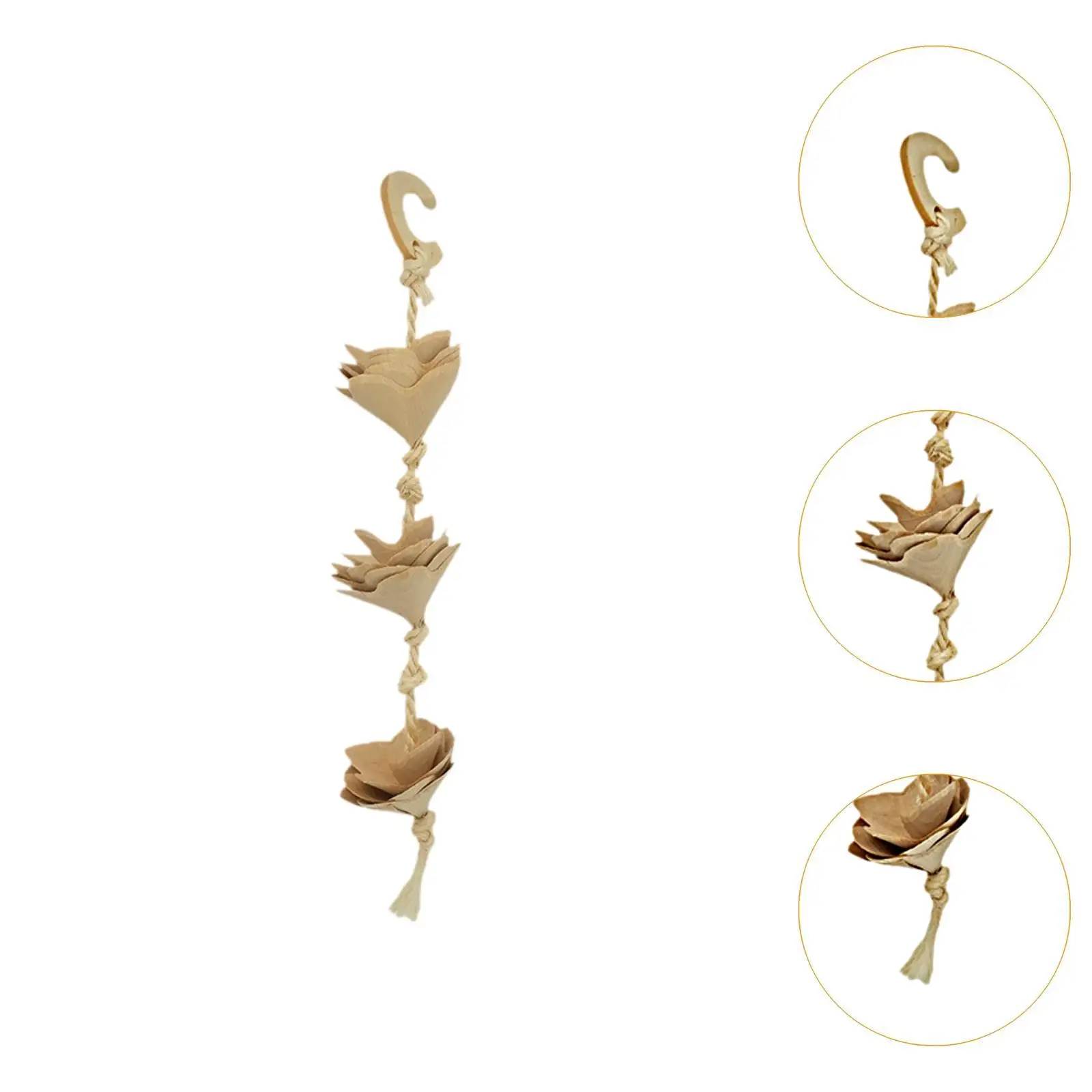 Juguete de alimentación de conejillo de indias, juguetes de forrajeo, enriquecimiento con ganchos, práctico dispensador de golosinas, golosinas colgantes para conejillos de indias y ratas - imagen 5