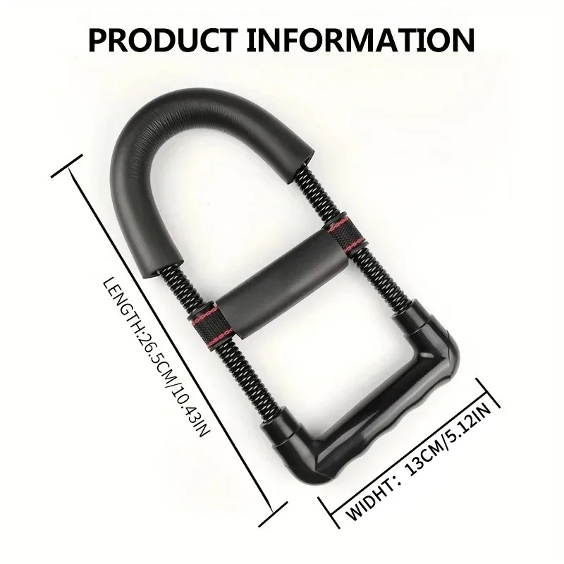 Obtenga músculos de la muñeca más fuertes con ejercitador de muñecas eléctricas para entrenamiento de fuerza, entrenador de brazos, equipos de entrenamiento, mango de lucha - imagen 2