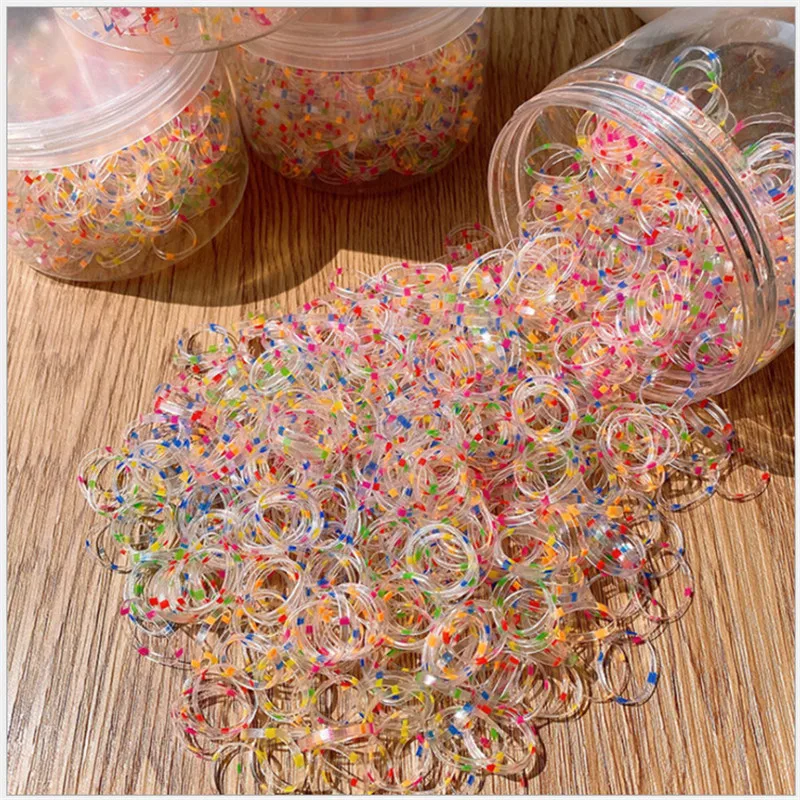 Lazos para el pelo de perro y gato, bandas de goma de colores, Top elástico para el cuidado del perro, accesorios para cachorros, 800 Uds./Set - imagen 4