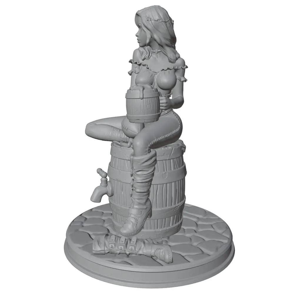 Juguete figura de resina rugby sin pintar para gatos y perros