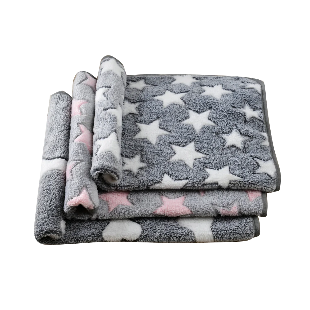Estera de cama para perros, manta suave y acogedora, cojín para mascotas para perros pequeños y grandes, esteras de viaje cálidas para primavera y otoño, suministros para Bulldog Francés y Chihuahua - imagen 4