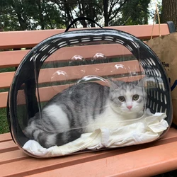 Bolso transportín para gatos y perros – Plegable y ventilado