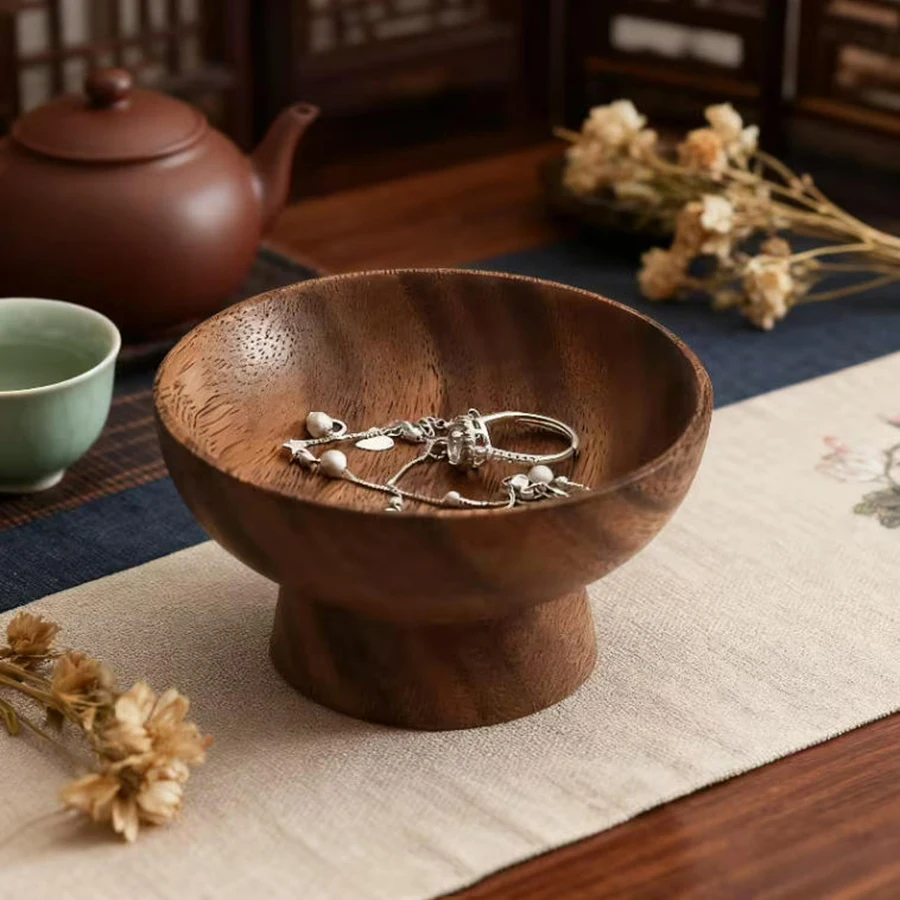 Bandeja madera para joyas llaves – Decoración regalo mujeres y madres - imagen 3