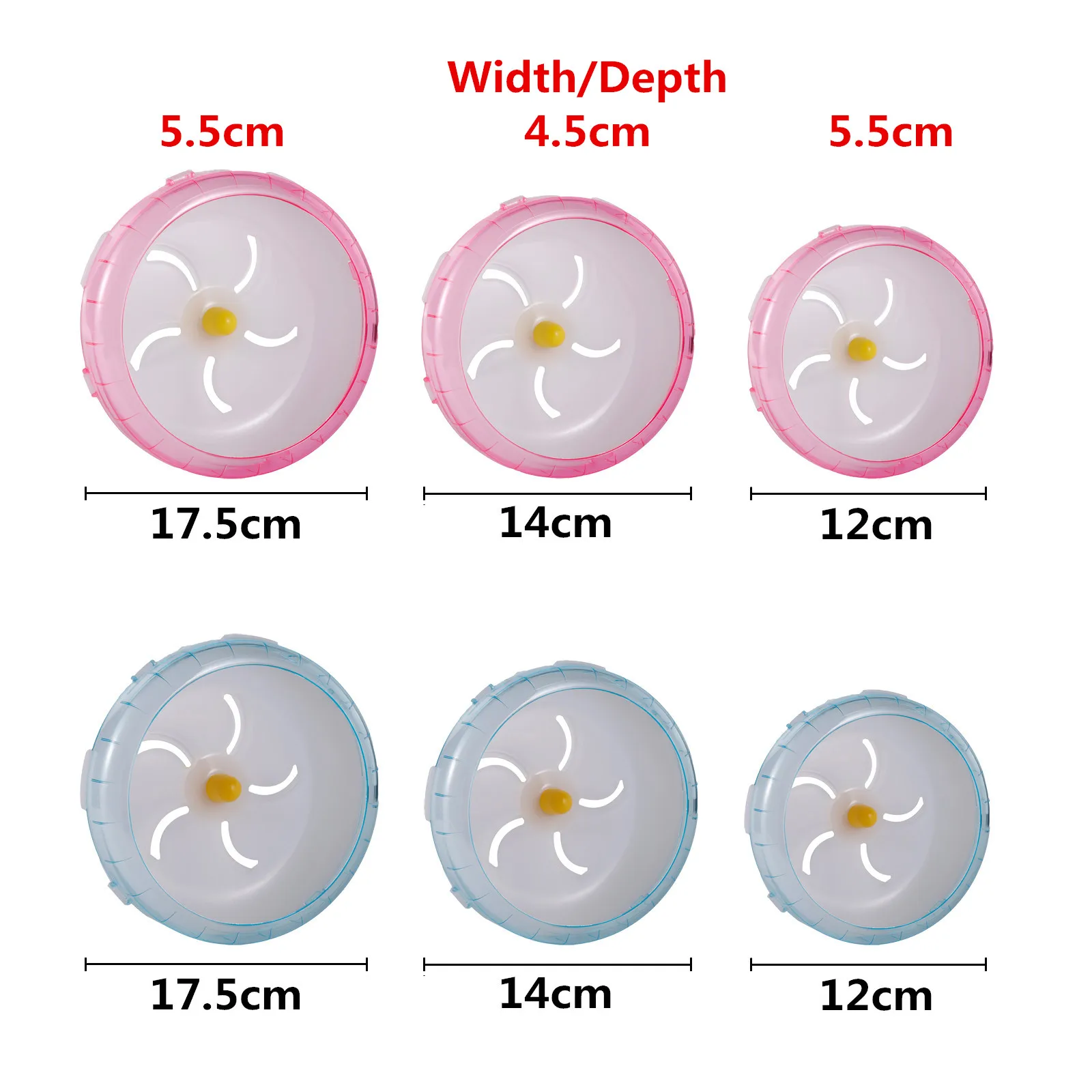 Juguete de disco para correr para hámster, rueda giratoria silenciosa de 3 tamaños para mascotas pequeñas, rueda deportiva para mascotas pequeñas, accesorios para jaulas para hámster - imagen 2