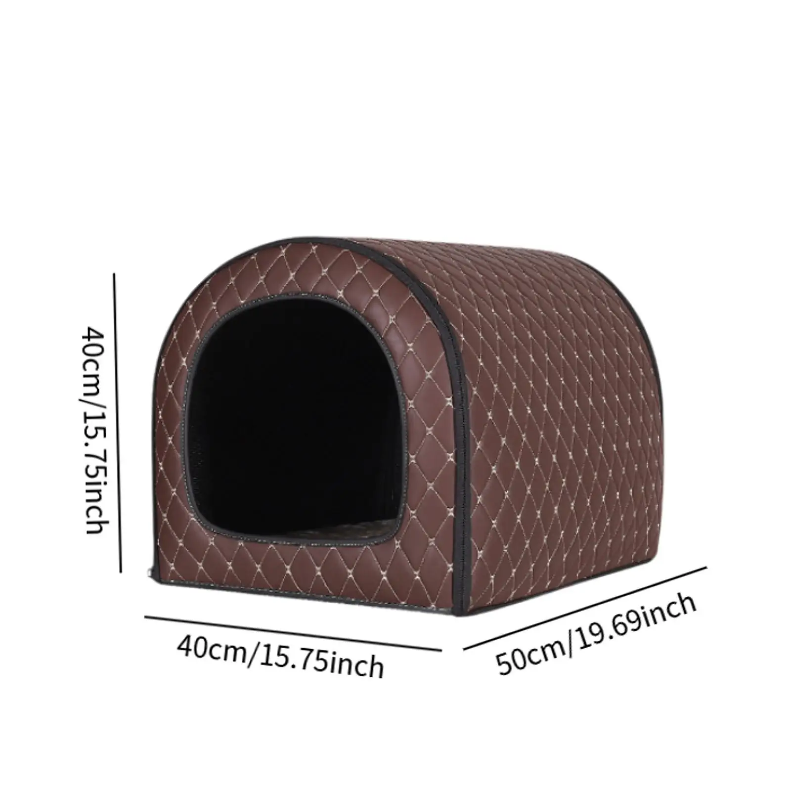 Dog Winter House Water Resistant Cat Nest for Indoor Outdoor Home Use Kitten