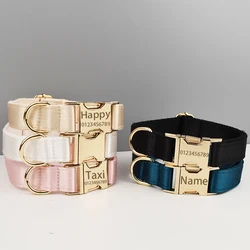 Collar y correa personalizados para perros con lazo desmontable