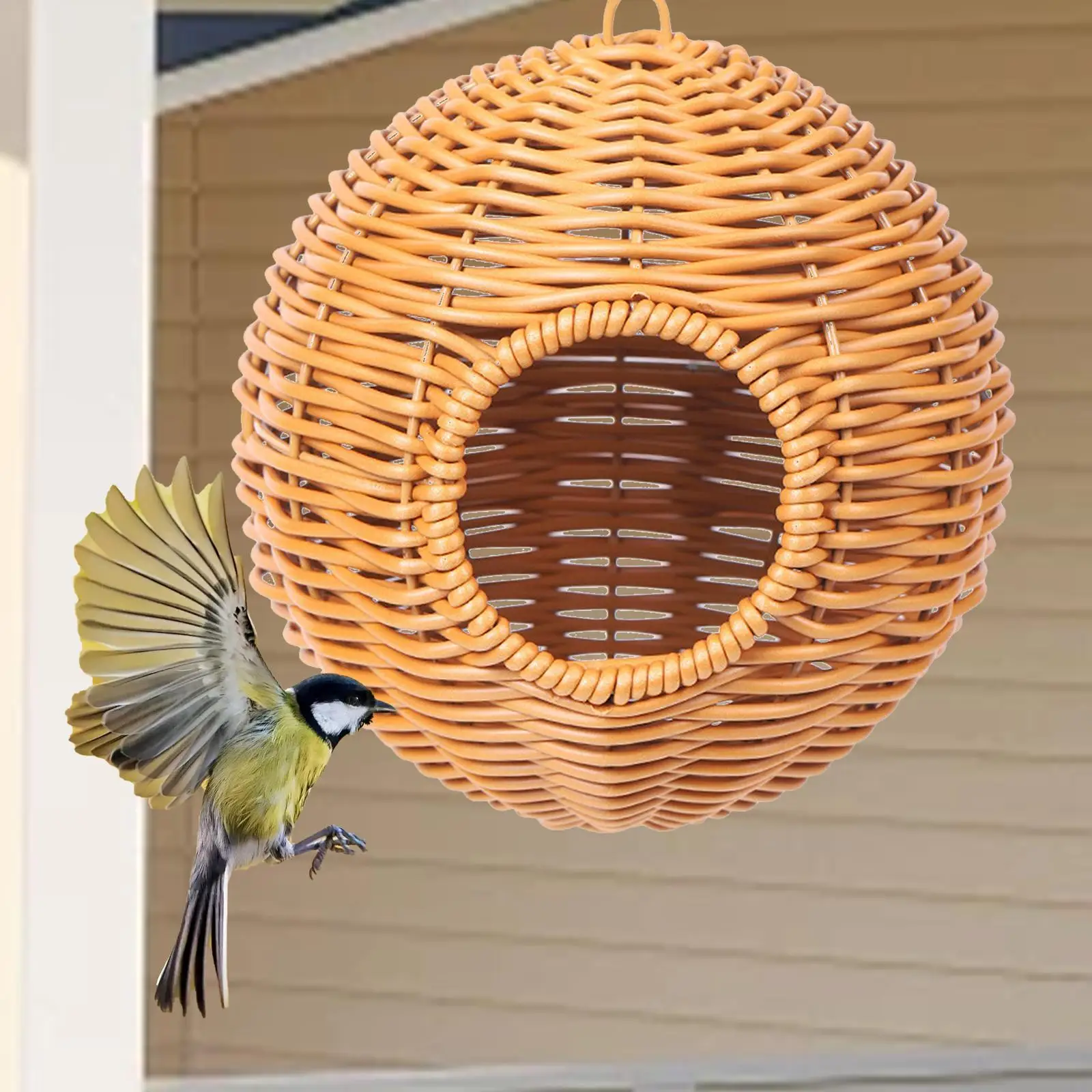 Bird Hammock Nest Parrot Play Stand Perch Stand for Canary Parakeet Conures