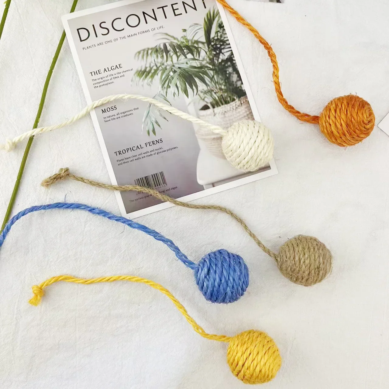 Juguete interactivo para masticar y rascar para mascotas, juguete divertido para masticar, 1 piezas - imagen 2