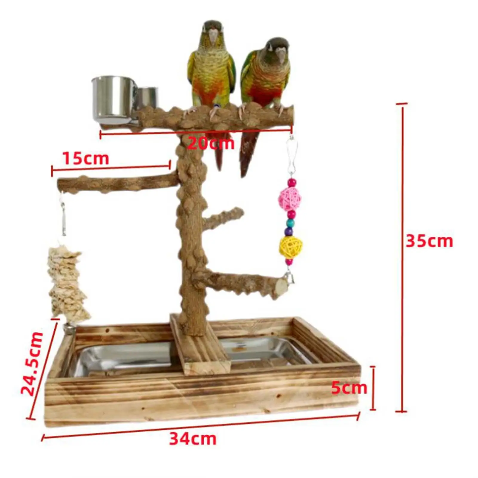 Bird Play Gym for Cockatiels - Engage Your Feathered Friend!