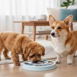 Cuenco interactivo para perros – Alimentador lento y antiansiedad