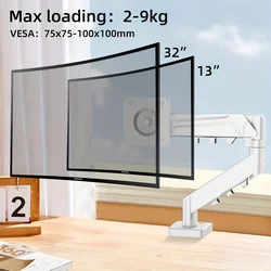 Soporte brazo monitor ajustable para escritorio