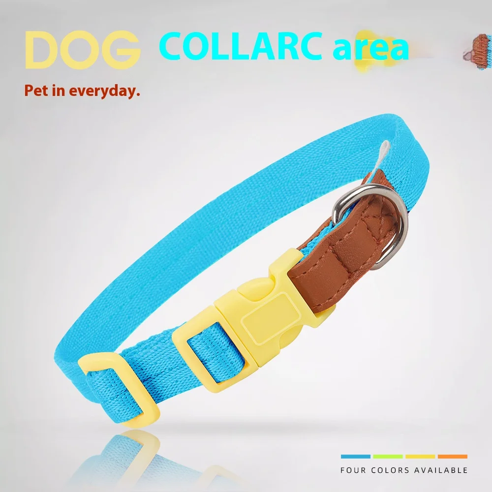 Juego de Collar de perro a prueba de escape para perros pequeños y medianos, Collar de entrenamiento ajustable con correa, banda para el cuello acolchada antideslizante para mascotas sin estrangulamiento - imagen 2