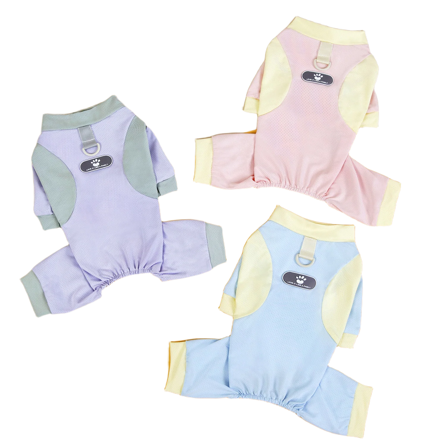 Monos finos y transpirables de malla para perros, ropa de verano para cachorros, mono para perros pequeños, pijamas para caniche y gatitos Shih Tzu Chihuahua