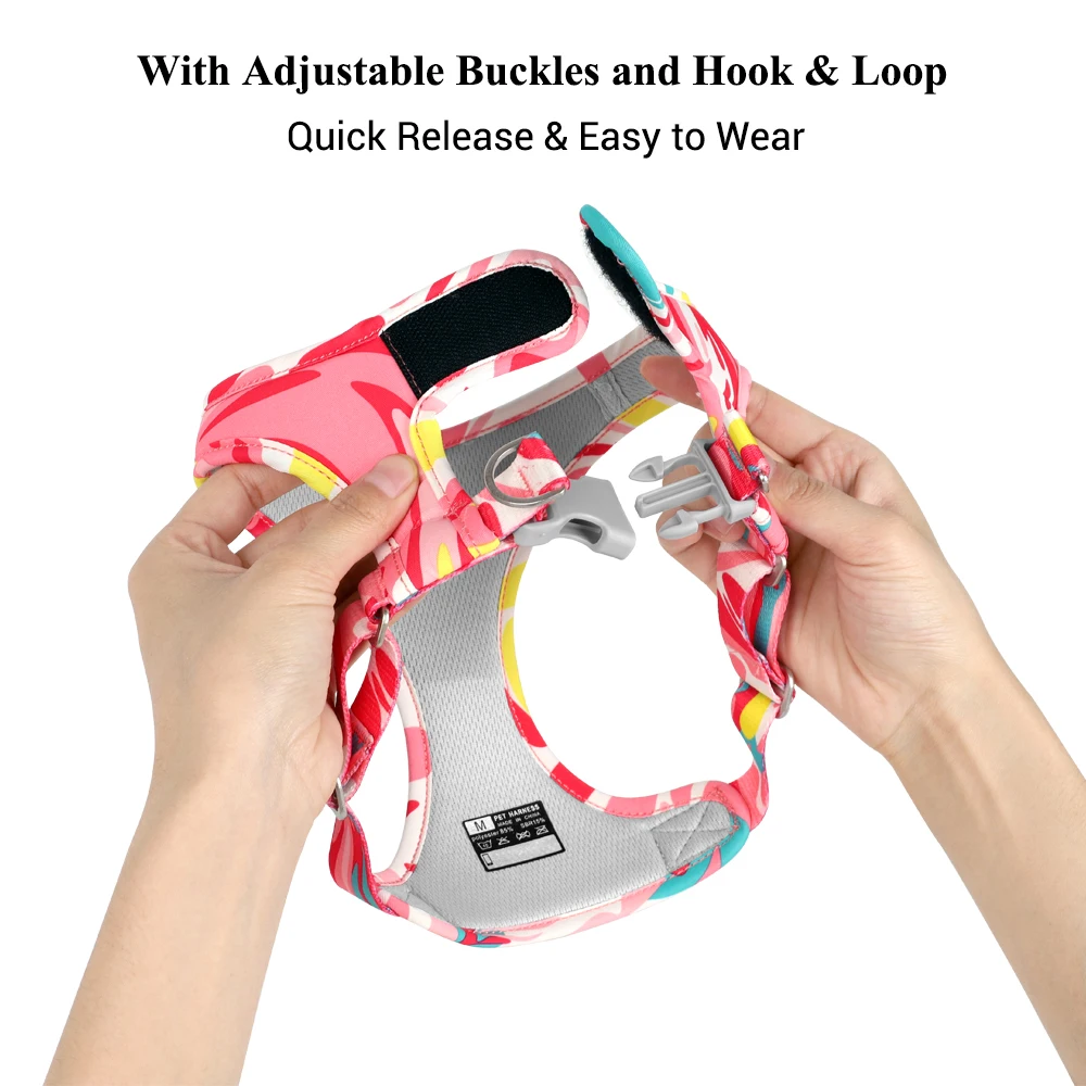 Arnés de pana verde personalizado para perros pequeños y grandes, conjunto de Collar y correa para perros, suave y ajustable, regalo para cachorros - imagen 3