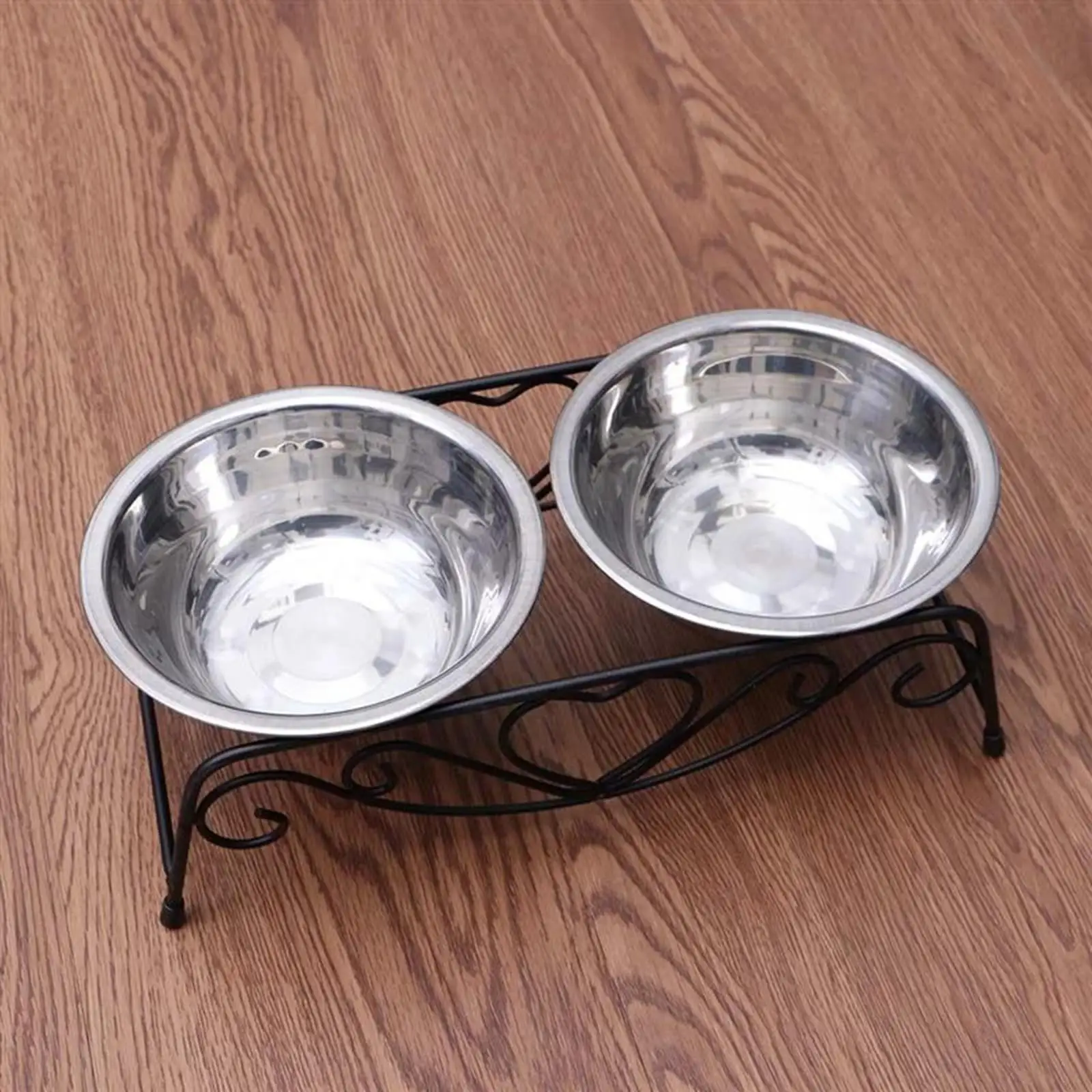 Dog Bowls Stand Food Container Pet Bowls Tilted Cat Dog Bowl Dish Pet Feeder