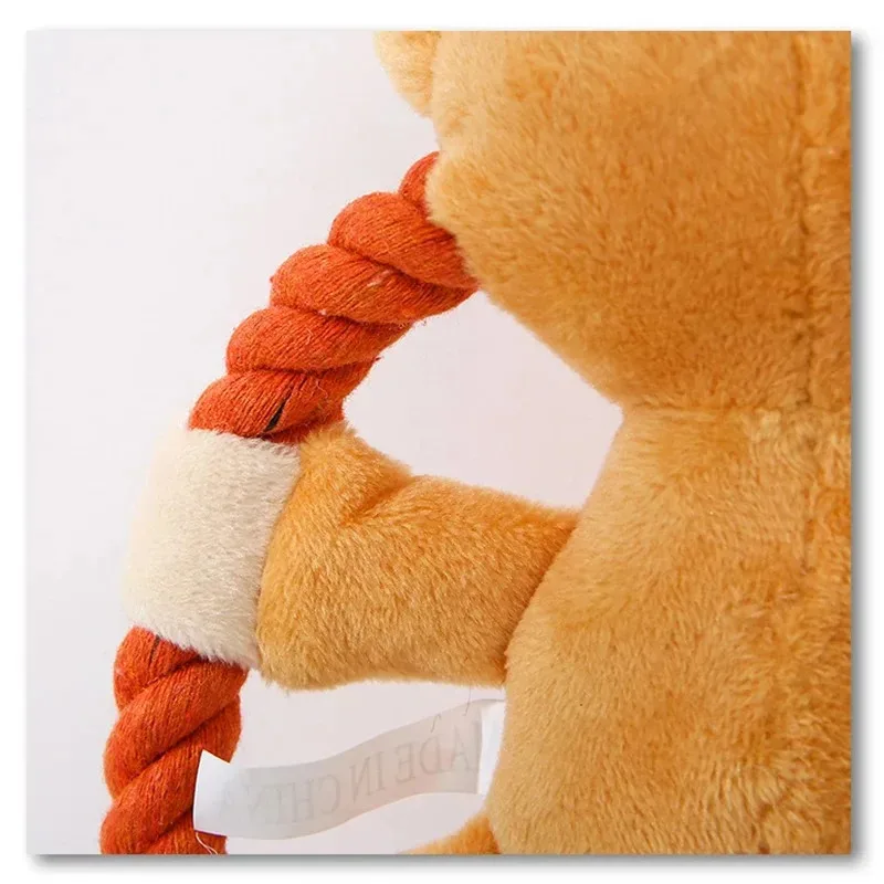 Venta al por mayor, superventas, interactivo, duradero, Frisbee para perros, suministros para mascotas, juguetes de peluche para perros Frisbee a granel - imagen 5