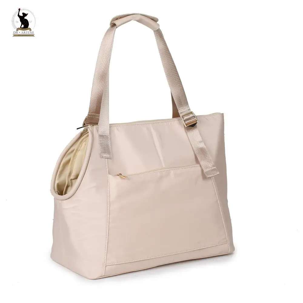 Bolso de mano transpirable para perros pequeños y gatos, bolsa de viaje para mascotas, impermeable, suave, portátil - imagen 2