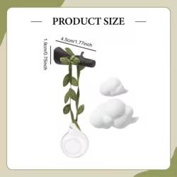 Escondite decorativo de plástico para arañas saltadoras