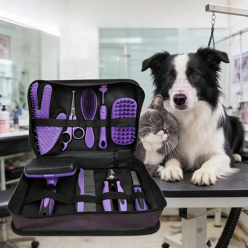Kit de peluquería profesional para gatos, perros – peines cepillos - imagen 4