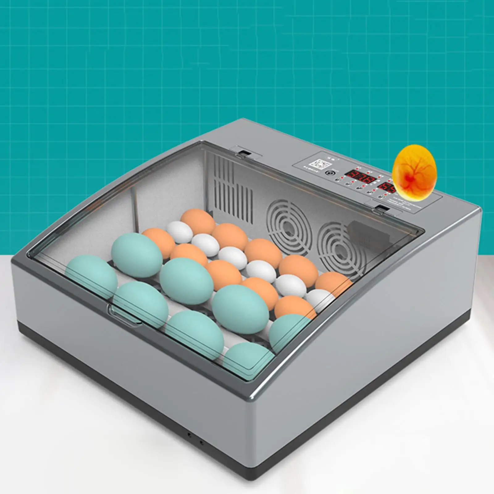 110V Egg Incubator Brooder Bird er for Chicken Coop Turner Farm Equipment Electronic Automatic ery Tool