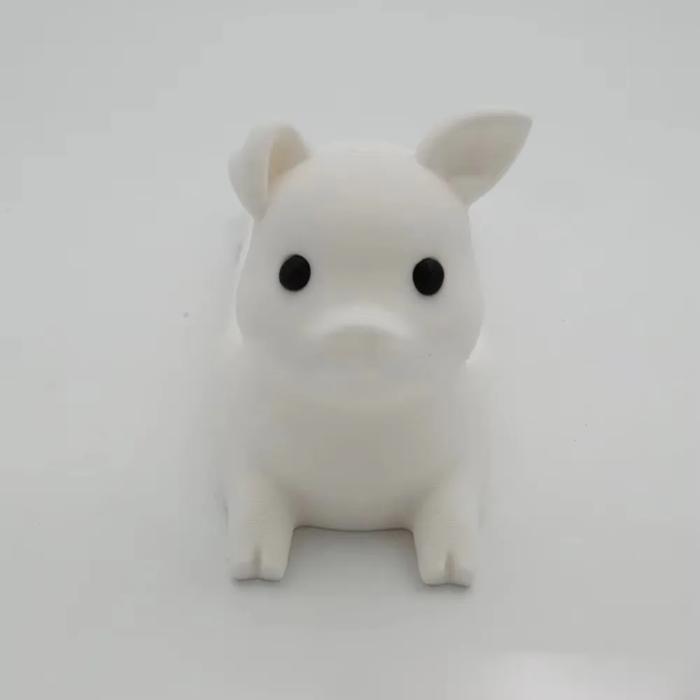 white pig