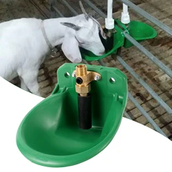 Bebedero automático para cabras y ovejas – Tanque de agua con válvulacopper para granja