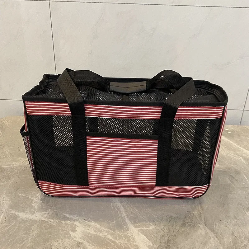 Bolsas para gatos, bolsas para mascotas, bolso portátil para salir de perros, mochila transparente para gatos, bolsa de viaje de gran capacidad, mochila escolar transpirable para mascotas - imagen 4