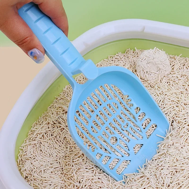 Pala de arena para gatos, pala de arena colgante para gatos, pala de arena hueca grande para gatos, limpieza de inodoro, pala de arena para gatos, suministros para mascotas - imagen 2