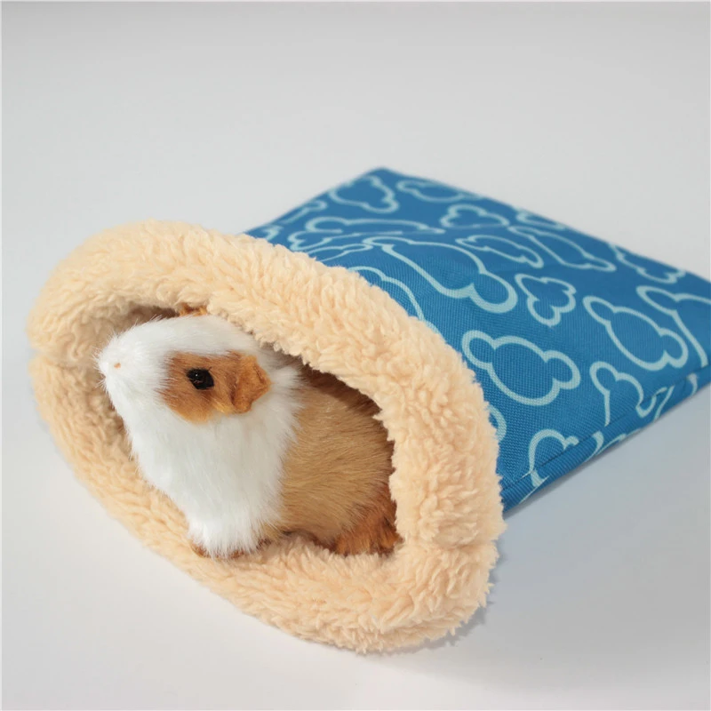 Cama nido cálida para hámster y pequenas mascotas – Casa cómoda invierno - imagen 5