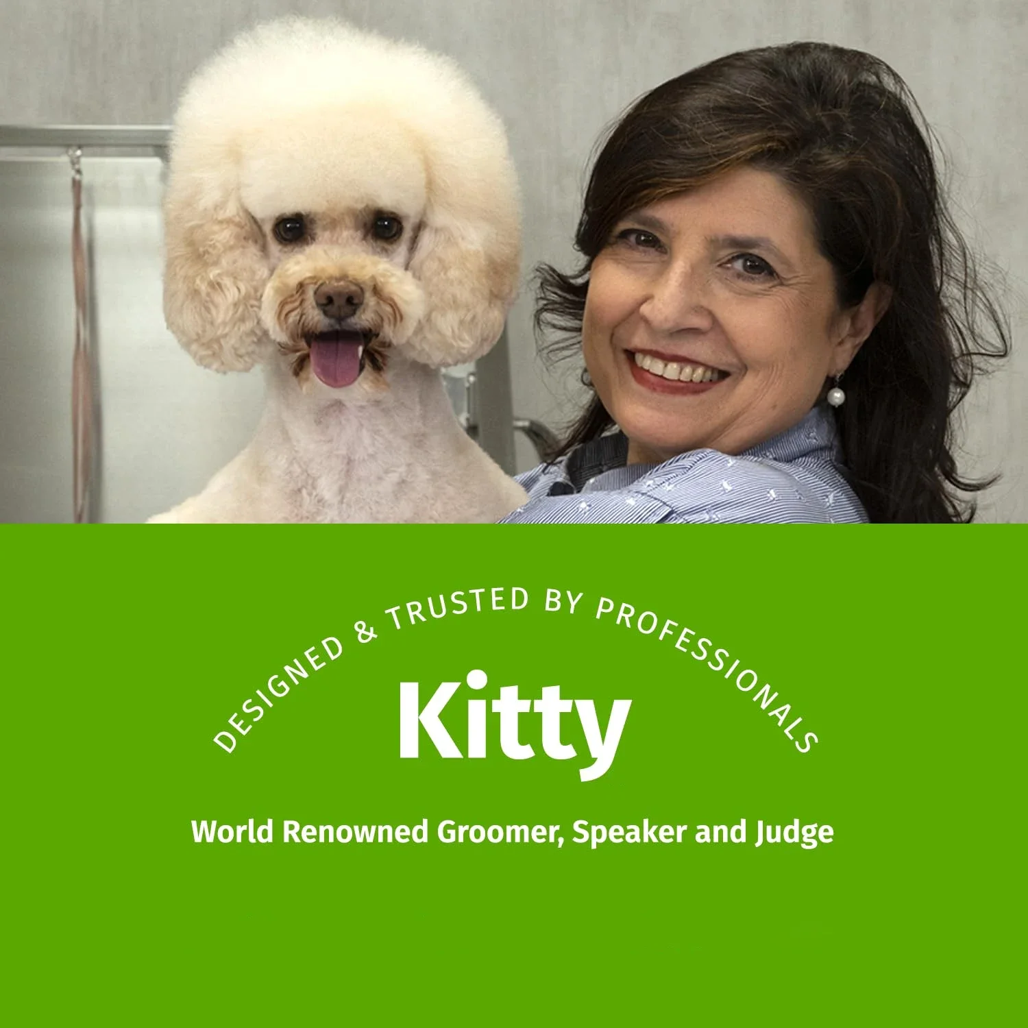 Cepillo para el cuidado de perros con pasadores largos y suaves, para razas de garabatos, pasadores en ángulo para desmastar, quitar el subpiso, mango de agarre cómodo - imagen 4