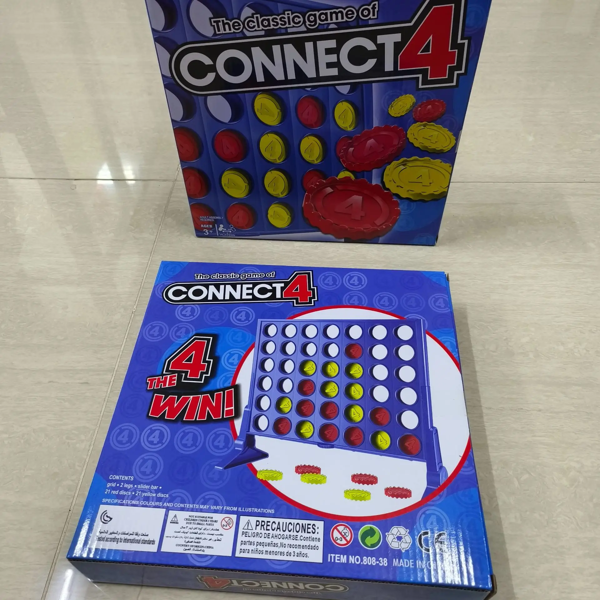 Juego cuatro en raya magnético infantil – Tablero compacto - imagen 5