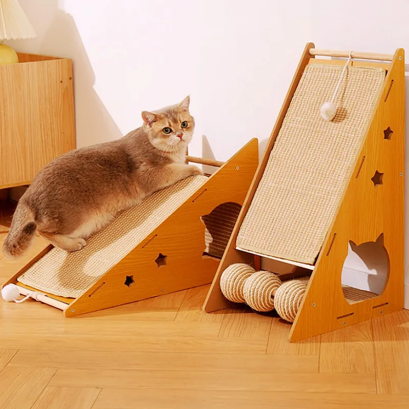 Rascador para gatos, tablero rascador de Sisal, poste rascador para gatos, garras, pulido, esteras para rascar gatos, Protector de sofá, suministros para mascotas - imagen 3