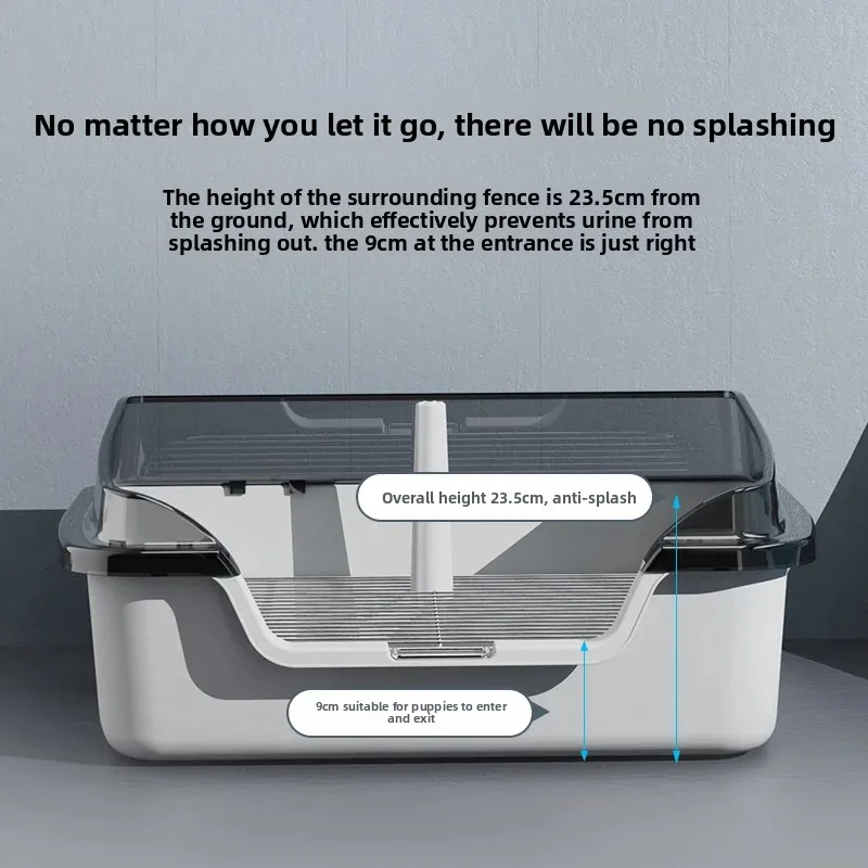 Inodoro para perros, rejilla de acero inoxidable, orinal para perros, lavabo para merda para mascotas, rejilla para inodoro para mascotas antipaso, espaciado de 18mm y 15mm - imagen 4