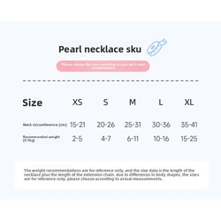 Collar de perlas vintage para gatos y perros con lazo – Estilo dama
