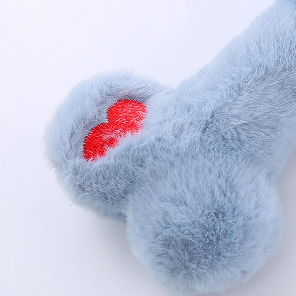 Juguete para masticar para perros con forma de hueso, juguete interactivo chirriante para cachorros, perros pequeños y medianos, masticar duradero y no tóxico - imagen 2